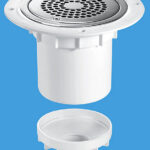 McAlpine 75mm Water Seal Trapped Gully 110mm Or 2" Vertical Solvent