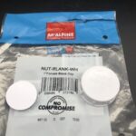 McAlpine 1" Female Blank Cap NUT-BLANK-WH