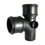 CAST IRON soil 97 deg branch with bosses