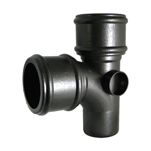 62233402-1.jpg CAST IRON soil 97 deg branch with bosses - Image 1