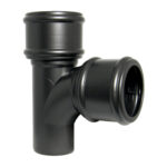 CAST IRON soil 92.5 deg branch no bosses