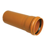 Floplast UG Drain 110mm Single Socket x 3 metre