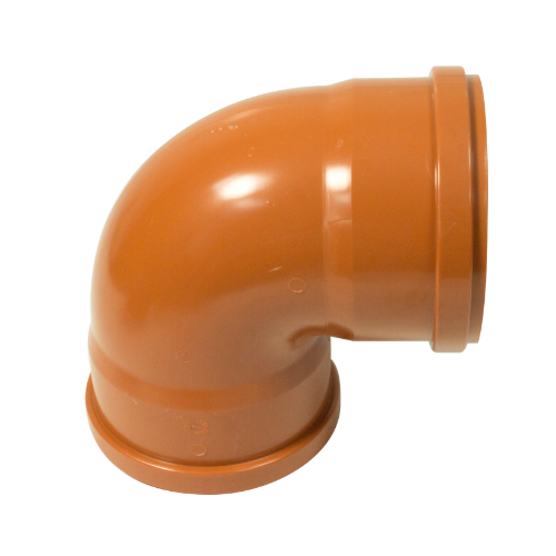 63001042-1.jpg F-P UG drain 110mm double skt 87.5' bend - Image 1