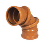 F-P UG drain 110mm adjustable bend