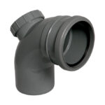**F-P UG 110mm 87.5' lr pl bend w/access