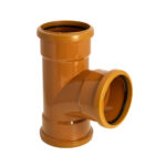 F-P UG drain 110mm 87.5' triple skt junc