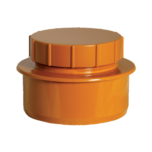 63001162-1.jpg F-P UG drain 110mm screwed access cap - Image 1