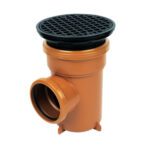 F-P UG drain 110mm bottle gully & grid