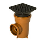 F-P UG 110mm Bottle Gully Square Grid
