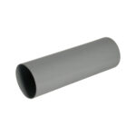 Floplast 68mm Round Downpipe 2.5 metre Grey