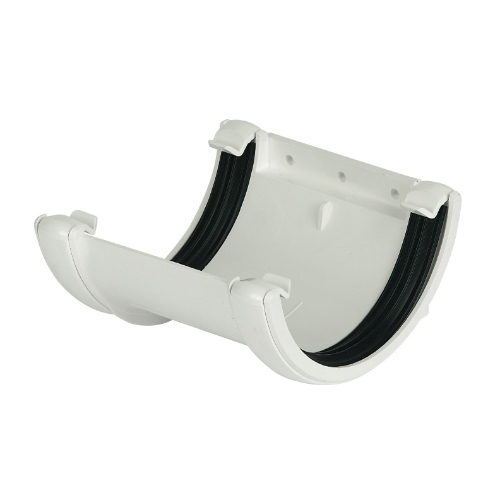 66015311-1.jpg FLOPLAST 112 round union bracket white - Image 1