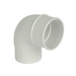 FLOPLAST 68 round 92.5'offset bend white
