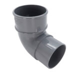 FLOPLAST 68 round 92.5'offset bend grey