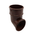 FLOPLAST 68 round pipe shoe brown