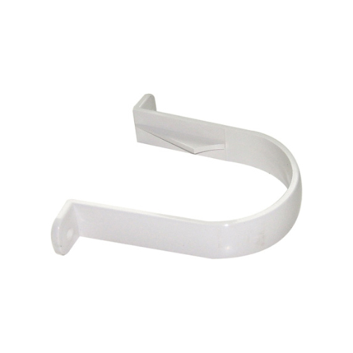 66015771-1.jpg FLOPLAST 68 round pipe clip white - Image 1