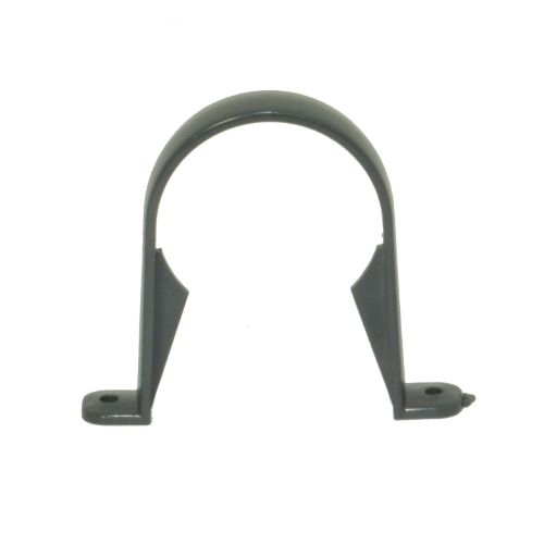 66015775-1.jpg FLOPLAST 68 round pipe clip anthracite - Image 1