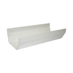 Floplast 114mm Square Gutter 2 metre White