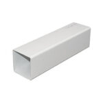 FLOPLAST 65 square downpipe 5.5m black