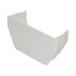 FLOPLAST 114 square int stop end white