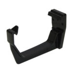 FLOPLAST 114 square fascia bracket black