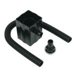 FLOSAVER rainwater diverter black
