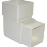 F-P 65 square 92.5 deg offset bend white