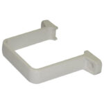 FLOPLAST 65 square flush pipe clip white