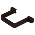 FLOPLAST 65 square flush pipe clip brown