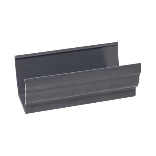 66034015-1.jpg Floplast Niagara Gutter 4 metre Anthracite - Image 1