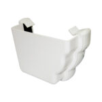 NIAGARA external left/h stopend white