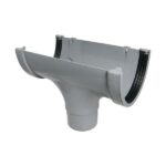Floplast Xtraflo Running Outlet 170mm Grey