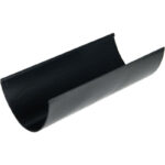 Floplast HI-CAP Gutter 4 metre Black