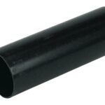 Floplast HI-CAP 80mm Downpipe 4 metre Black