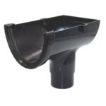 HI-CAP Stopend Outlet 68mm black