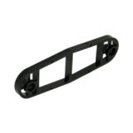 Floplast 8mm Pipeclip Spacer - BLACK RC9B