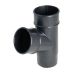 CAST IRON 68mm round 67 deg pipe branch