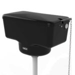 Dauntless Tri-Well cistern HL SIDO blk