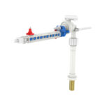 Dudley Beta + 1/2" Bottom Entry Part 3 BS1212 Adjustabe Arm Brass Tail