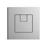 Thomas Dudley Vantage Piazza Dual Flush Button Chrome