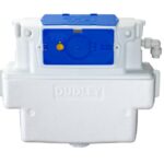 T/ Dudley Miniflo Concealed Cistern & Dual Flush Button Bottom Entry
