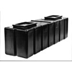 Polytank Coffin Type 25 Gallon 55x20x12