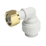 SPEEDFIT bent tap connector 15mm x 1/2"