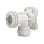 S-FIT Plastic Back Plate Elbow 15 x 1/2"