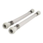 S-FIT white PVC hose 500mm - 15mm x 15mm - PK 2