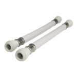 S-FIT white PVC hose 300mm - 15mm x 15mm