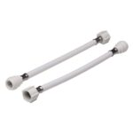 S-F white PVC hose 300mm-15x1/2"(PFLX88)