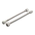 S-F white PVC hose 300mm-15mmx1/2" hand