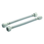 S-F white PVC hose 300mm-22mmx3/4" hand