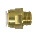 S-FIT brass coupler 22mm x3/4" MALE BSPT
