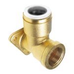 S-FIT Brass Back Plate Elbow15 x 1/2 15WB2